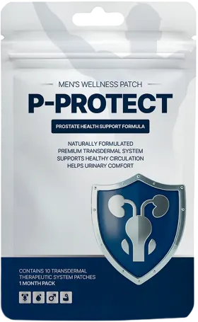 Front of the P-Protect pack with its label claims